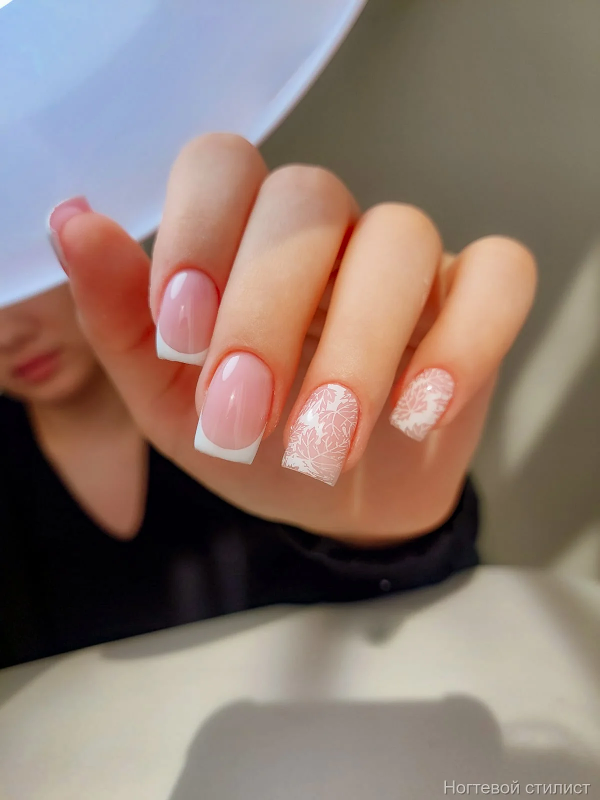 Френч с листвой